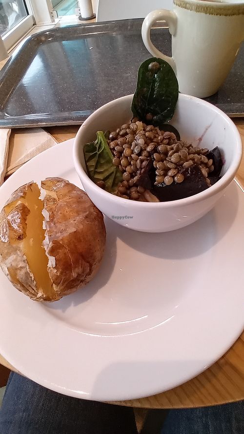 at King's Library Cafe in North West London