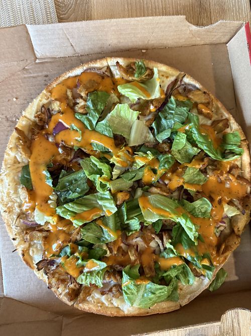 vegan döner pizza  at Domino's Pizza in Meissen