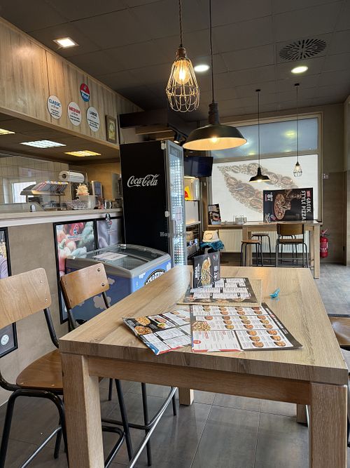 inside  at Domino's Pizza in Meissen