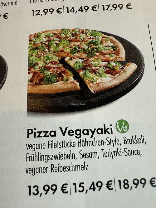 vegiyaki  at Domino's Pizza in Meissen