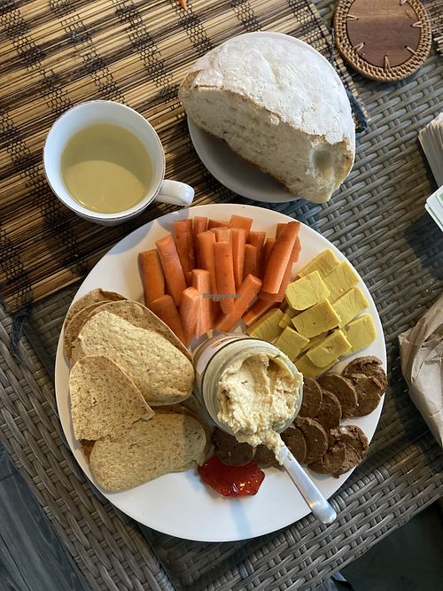 Vegan "charcuterie”  at The Island Fresh in Lembongan