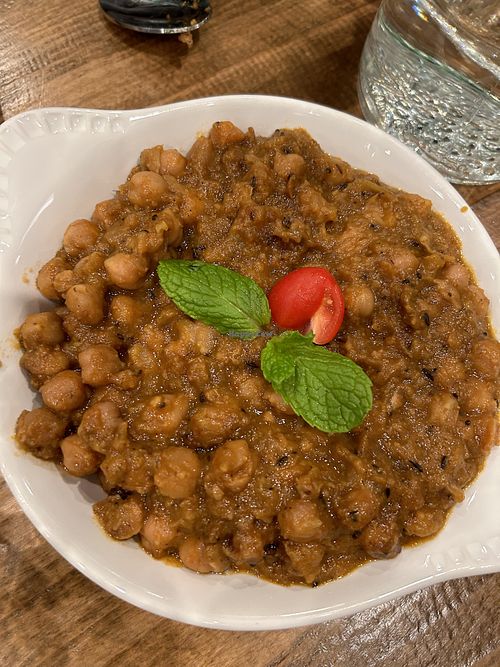 Chana masala - probably the favorite!   at Mantra in Folsom