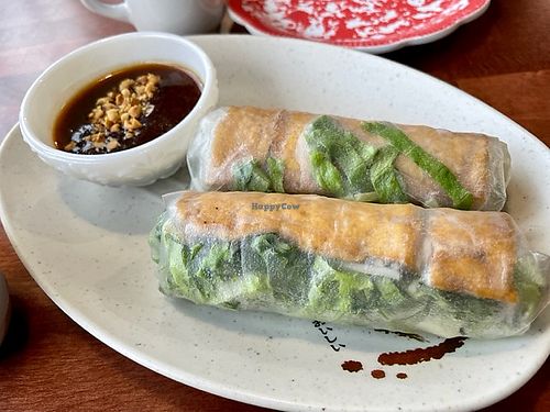 tofu spring rolls at Pho Hong in Burlington