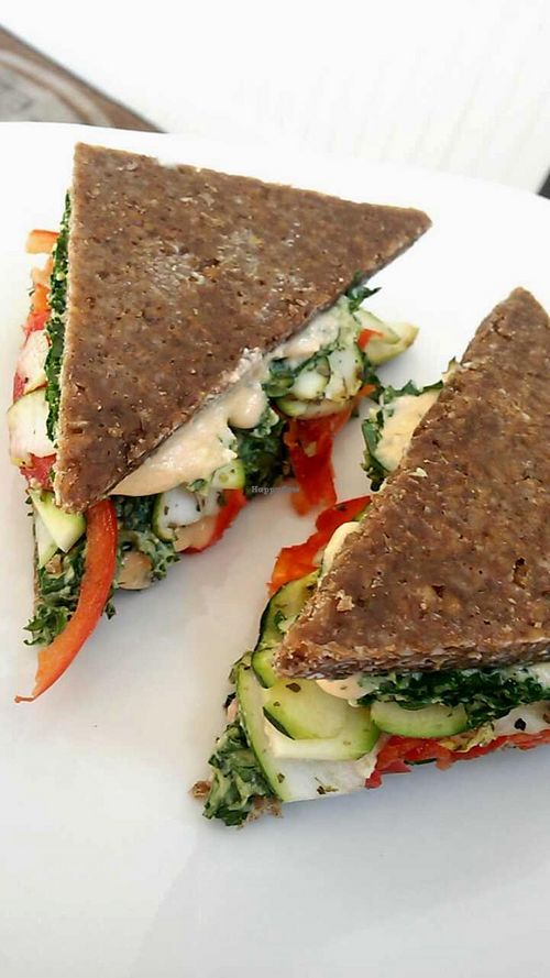 Sandwich of some kind at 118 Degrees Community Cafe in Anaheim