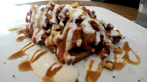 Cobbler at 118 Degrees Community Cafe in Anaheim