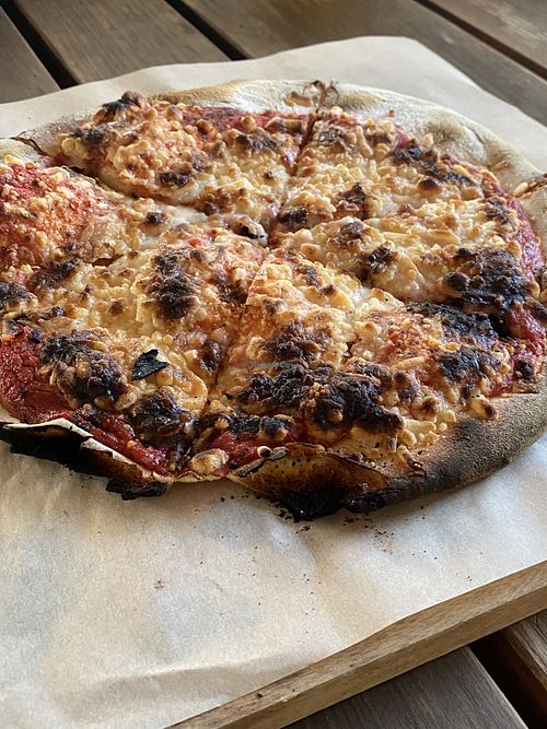 Burt cheeze at Healthy Junk in Anaheim