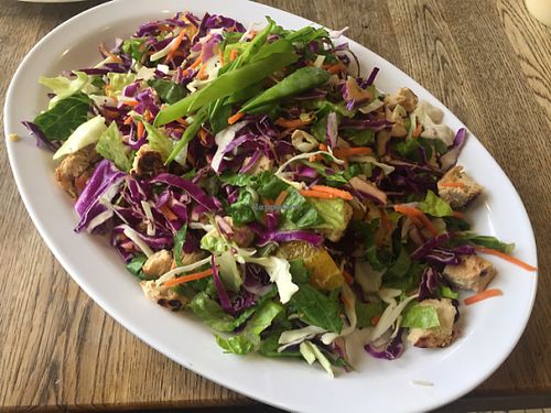 Chinese Chick salad  at Healthy Junk in Anaheim