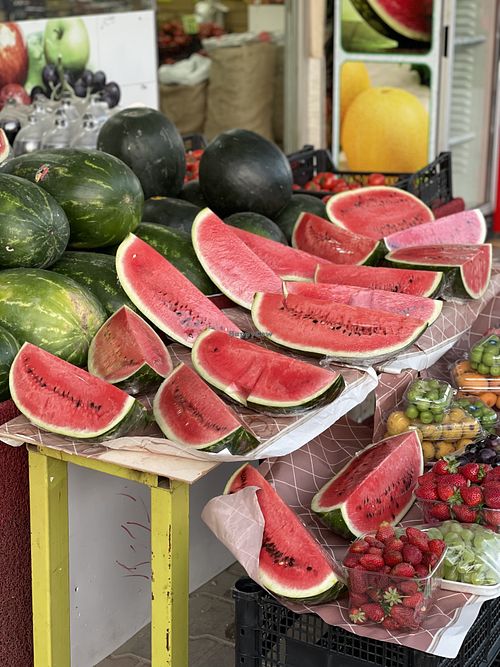 Watermelon  at Yedikita Manav in Antalya