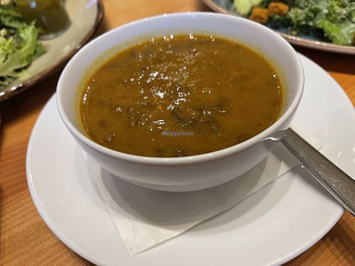 Lentil tumeric at Heirloom in Vancouver