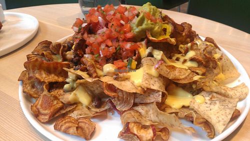 Nachos at Heirloom in Vancouver