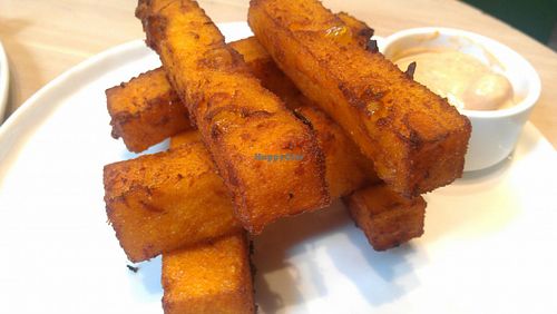 Polenta fries at Heirloom in Vancouver