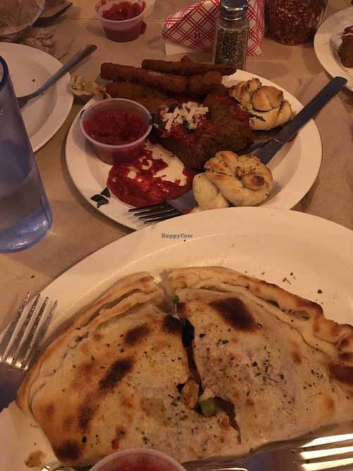 Calzone, knots, polenta & zucchini, oh my! at Noble Pie Parlor Downtown in Reno