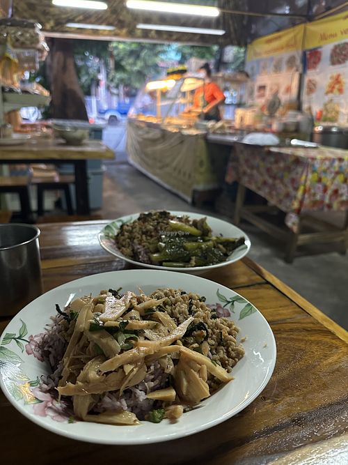   at Nongna Vegetarian Food in Chiang Mai
