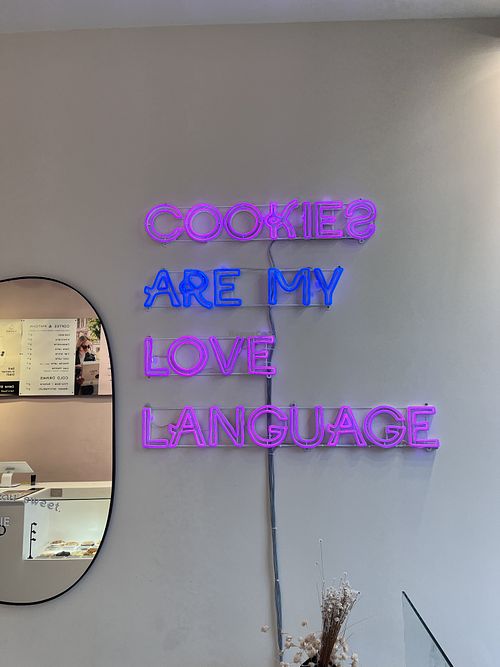 Sign  at Cookie Couture in Cologne