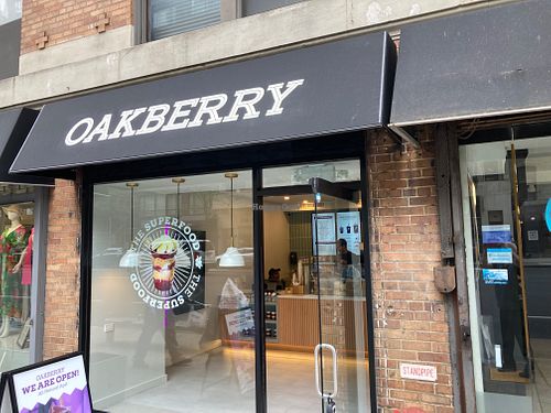 Front of venue. at Oakberry - Upper East Side in New York City