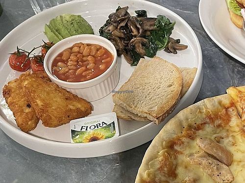 All day plant breakfastt  at The Brunch Lounge in High Wycombe