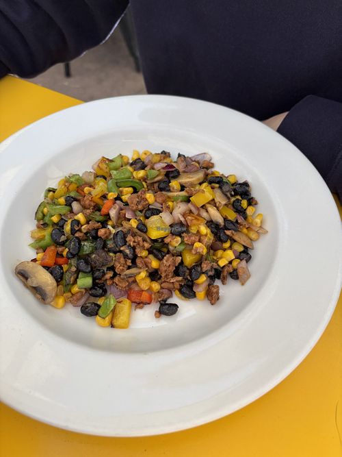 Veggie scramble without avocadoo  at Brekkies By Chomp in Solvang