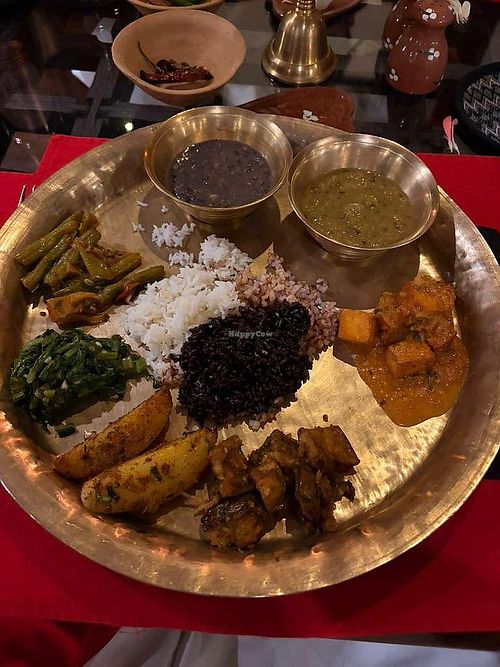   at Krishnarpan Restaurant in Kathmandu