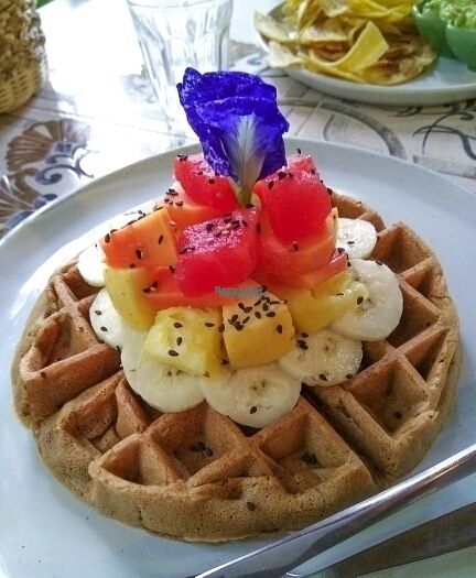 waffle at Earth Tone in Pai