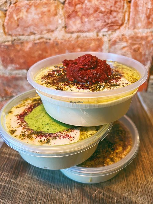 Hummus Trio at Shouk - Georgetown in Washington