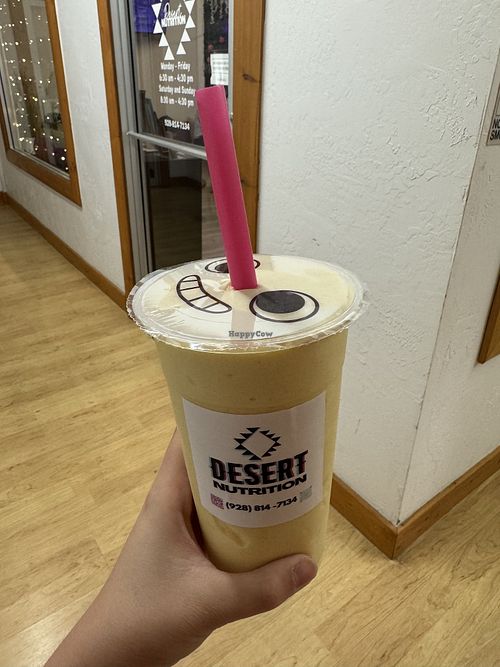Tropical chill smoothie (regular size)  at Desert Nutrition in Page