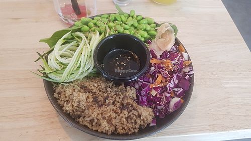 Asian Edamame Poke at PLANT SHACK - Santa Catalina in Mallorca