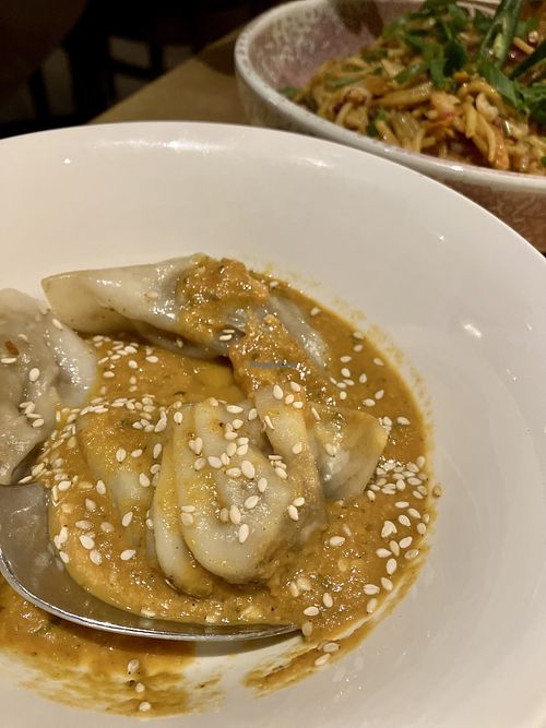 Newari momo  at Lavendra in Lavender Bay