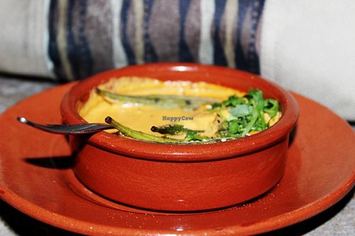 okra in chipotle sauce at The Food Temple in Lisbon