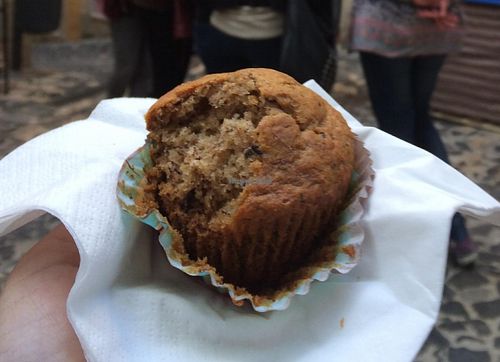 Vegan Cupcake at The Food Temple in Lisbon