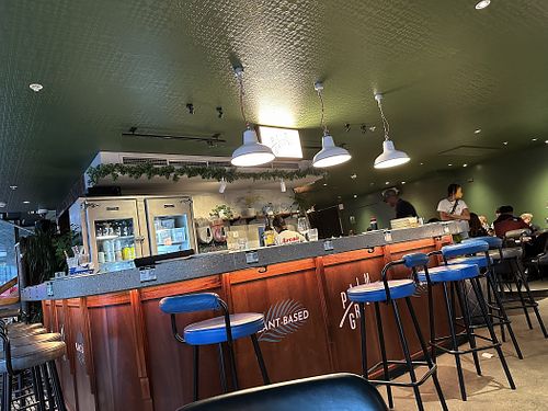 inside  at Palm Greens & Soul in East London