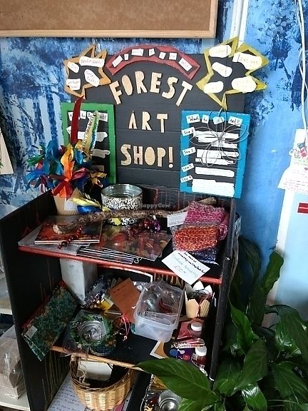 art at The Forest Cafe in Edinburgh