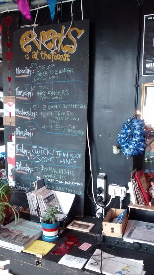 What's on. at The Forest Cafe in Edinburgh