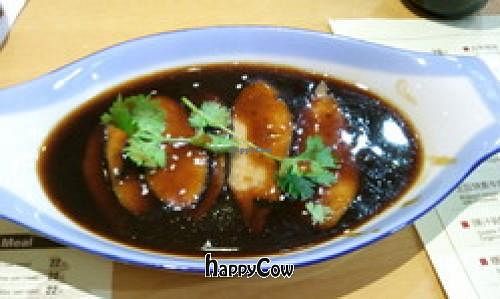 sweet and sour fish(made of bean protein, wheat protein and sea weed).really yummy!!! at Taiwan Brother 7 Vegan Hut - Lu Wan in Shanghai