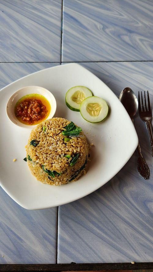 Nasi goreng at Bukit Pamona Resto and Cafe in 