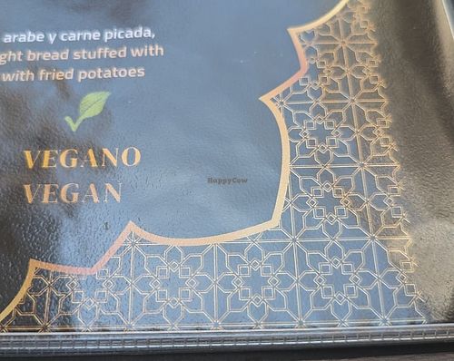 Vegano at Restaurante Puerta del Edén in Cadiz