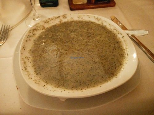 'Cream of nettle' :/ at Artemisa Sol in Madrid