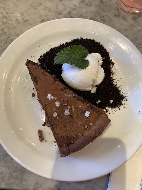 Vegan tart   at Bill's in Brighton