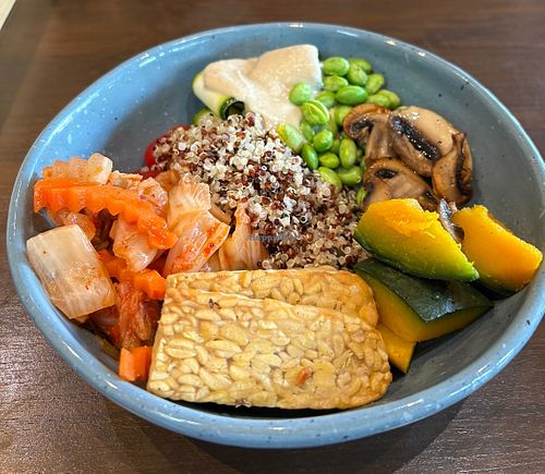 Tempeh macro bowl   #Veganuary at Kynd Kulture in Bangkok