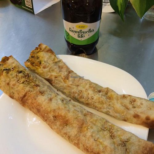 Bulgarian speciality at Vegan Kitsch in Sofia