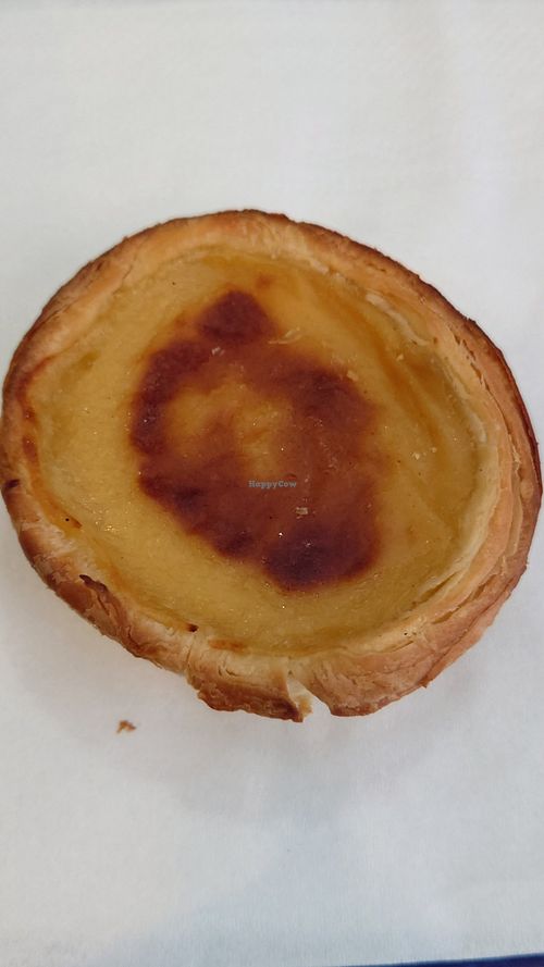 Pastel de Nata vegano!!! ❤️ at Lisboa Pastelaria in Dublin