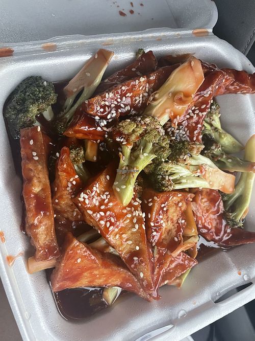 Sesame tofu   at Sichuan Garden in Victoria