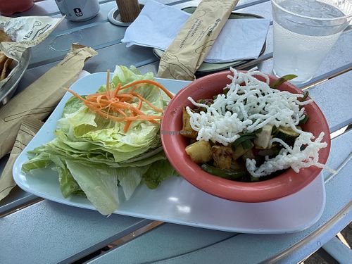 Mongolian Organic Vegan Lettuce Wraps  at 5 O'clock Somewhere in Rio Grande