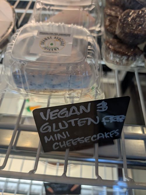 Vegan cheesecakes at Aladdin's Eatery in Boardman
