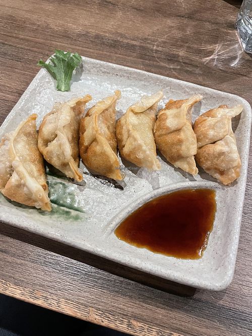 Age Gyoza  at Vegan Shoku in Vancouver