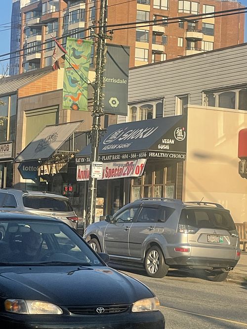   at Vegan Shoku in Vancouver