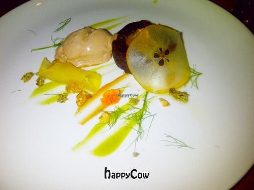 M.A.K.E.'s raw chocolate walnut cake. Spectacular! at M.A.K.E. Raw Cuisine in Santa Monica