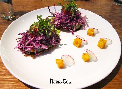 Tacos at M.A.K.E. Raw Cuisine in Santa Monica