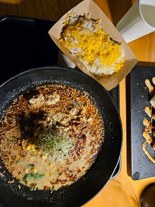 Sesame Combo at REDWHITE BONELESS RAMEN - Studio City in Studio City