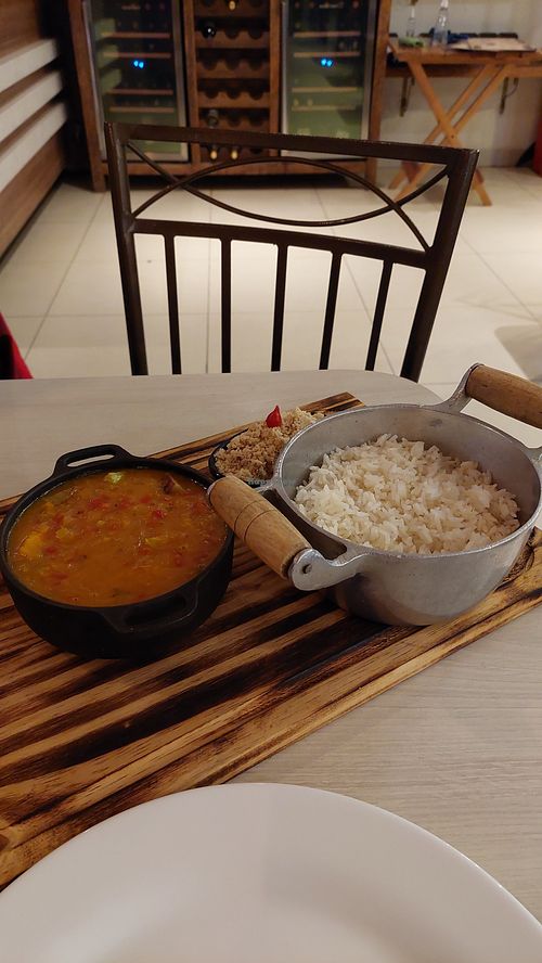 Moqueca vegana at Pantanal Grill na Brasa in Bonito