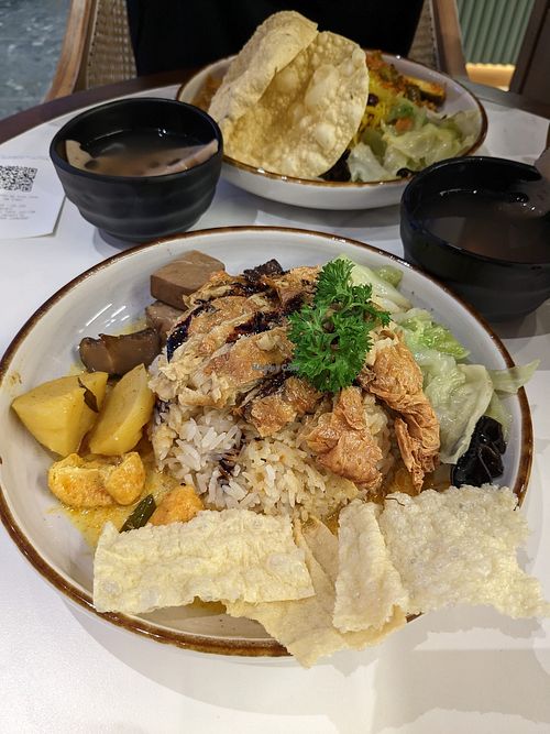 Hainanese Curry Rice & Rendang Basmati Rice  at SIN - Greendot Plus - Jewel in East Singapore